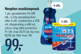 Føtex Neophos maskinopvask-tabs tilbud