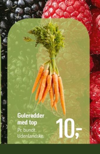 Føtex Ukendt gulerødder tilbud