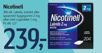 Nicotinell nikotintyggegummi
