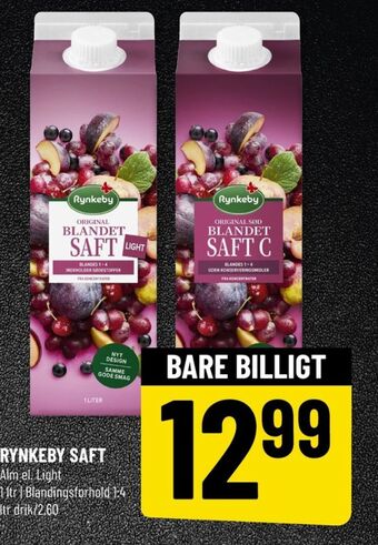Løvbjerg Blandet saft c konc. frugtsaft tilbud