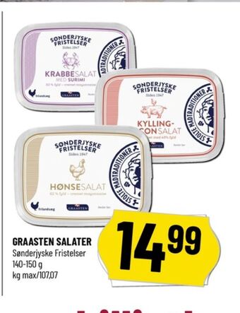 Løvbjerg Sønderjyske fristelser kylling & baconsalat tilbud