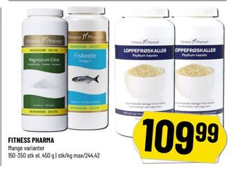 Løvbjerg Fitness pharma kosttilskud tilbud