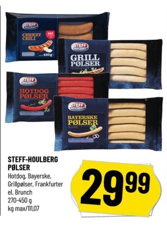 Løvbjerg Steff houlberg bayerske pølser tilbud