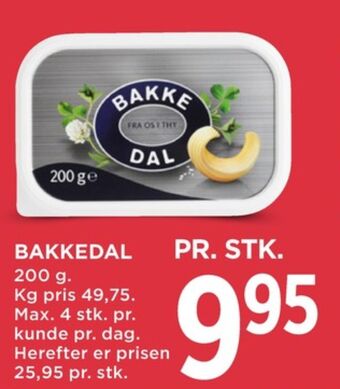 MENY Bakkedal smørbar tilbud