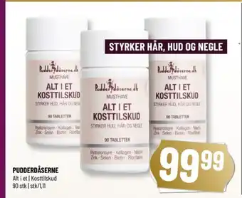 Pudderdåserne.dk kosttilskud