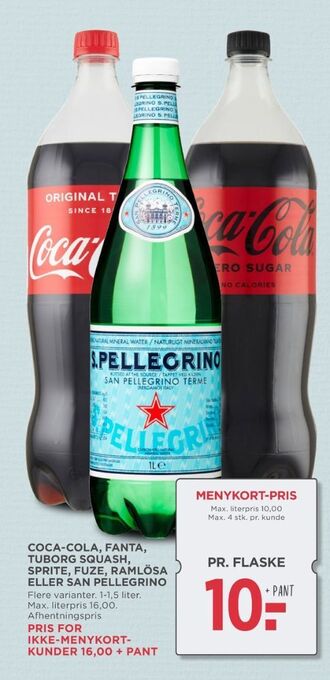 MENY Coca cola cola tilbud