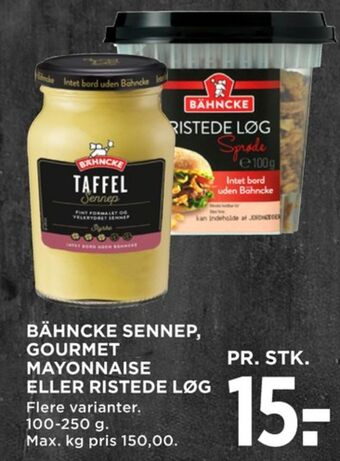 MENY Bähncke sennep tilbud