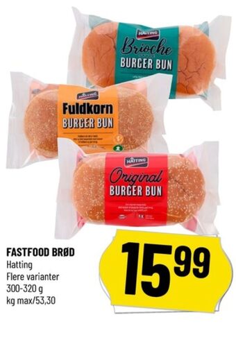 Hatting burgerboller