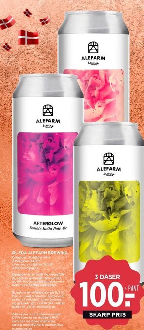MENY Afterglow specialøl tilbud