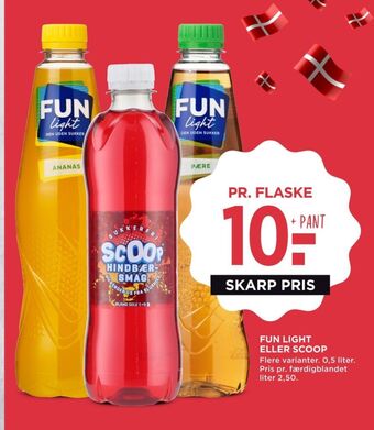 MENY Scoop konc. læskedrik tilbud