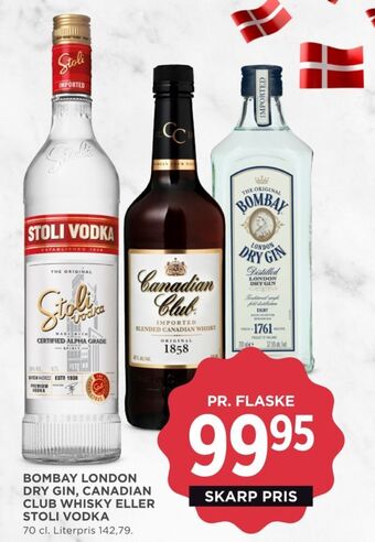 MENY Stolichnaya vodka tilbud