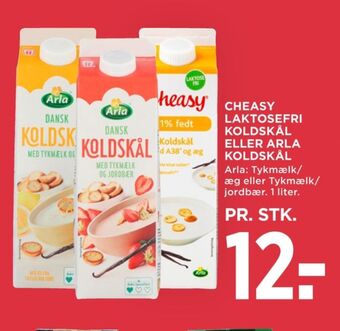 MENY Arla koldskål tykmælk & æg tilbud