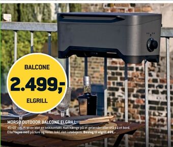 XL-BYG Morsø elgrill tilbud