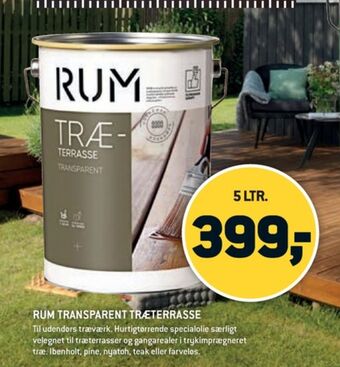 XL-BYG Rum træbeskyttelse tilbud