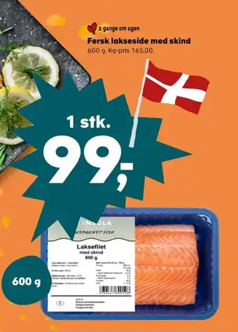 SuperBrugsen Ukendt lakseside tilbud