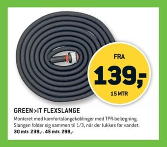 XL-BYG Green it haveslange tilbud