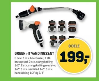 XL-BYG Green it vandingssæt tilbud