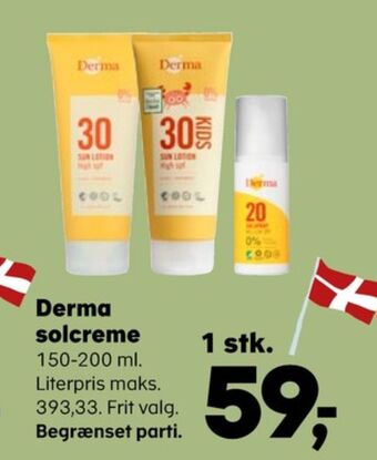 SuperBrugsen Sun solbeskyttelse tilbud