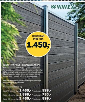 XL-BYG Wimex havehegn tilbud