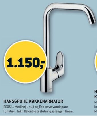 XL-BYG Hansgrohe køkkenarmatur tilbud
