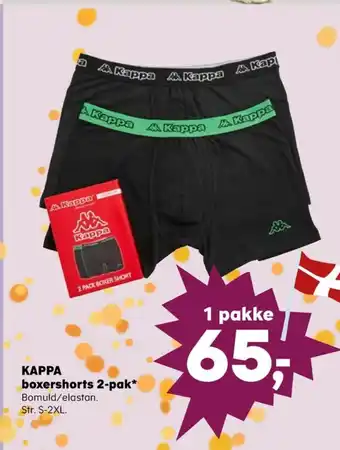 SuperBrugsen Kappa boxershorts tilbud
