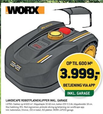 XL-BYG Landxcape robotplæneklipper tilbud