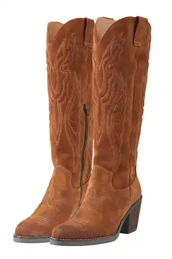 Créton dallas cowboy støvle (cognac, 36)