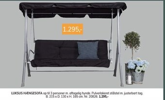 Daells Bolighus Luksus hængesofa tilbud