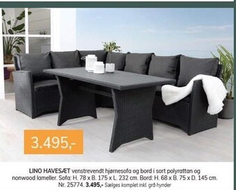 Lino havesæt