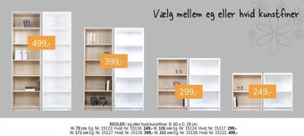 Daells Bolighus Reoler tilbud