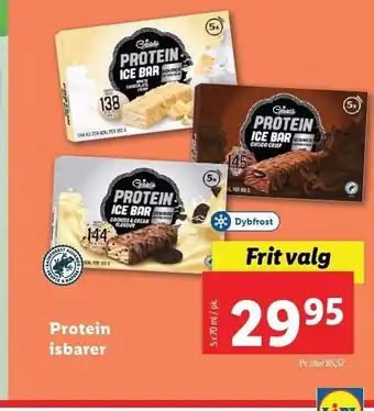 Lidl Protein isbæger tilbud