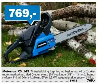 Motorsav CS 143