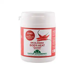 Helsemin Natur-drogeriet, body heat ø, 180 kap tilbud