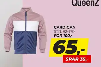 Dansk Outlet CARDIGAN STR. 92-170 tilbud