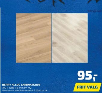 Davidsen Berry alloc laminatgulv tilbud
