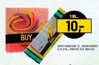 Buyit karklude el. skuresvampe