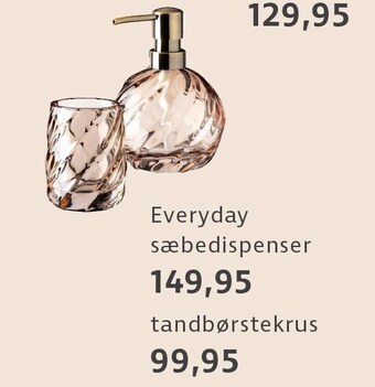 Everyday sæbedispenser eller tandbørstekrus