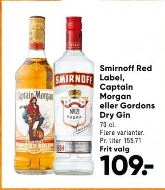 Bilka Smirnoff vodka tilbud