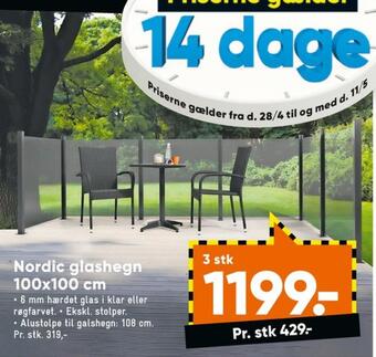 Nordic fence havehegn