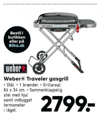 Bilka Weber gasgrill tilbud