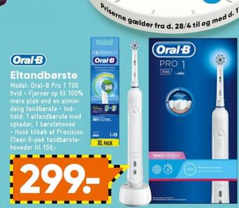 Bilka Braun oral-b eltandbørste tilbud