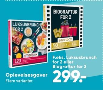 Bilka Smartbox gavekort tilbud