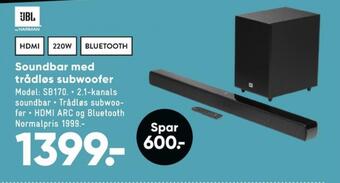 Bilka Jbl soundbar tilbud