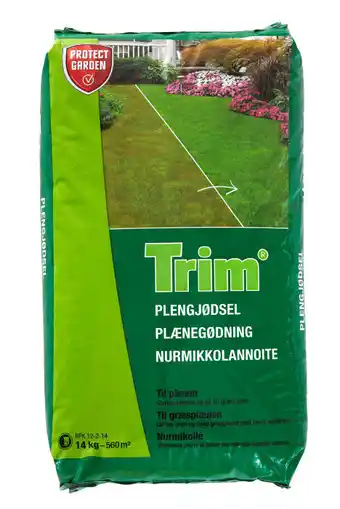 jem & fix Trim plænegødning 14 kg tilbud