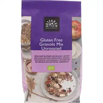 Urtekram granolamix 700g | økologisk glutenfrit uristet granolamix fra urtekram. perfekt til morgenmaden.