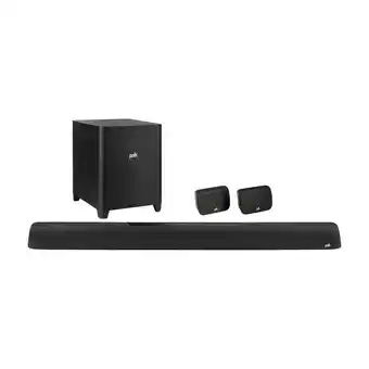 Power Polk magnifi max ax soundbar + sr2 højttalere tilbud