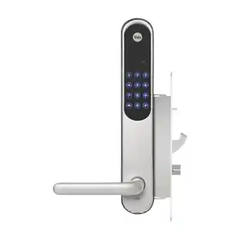 Yale doorman classic smart dørlås sølv