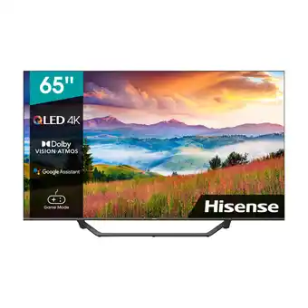 Power Hisense 65 4k qled tv 65a7gq tilbud