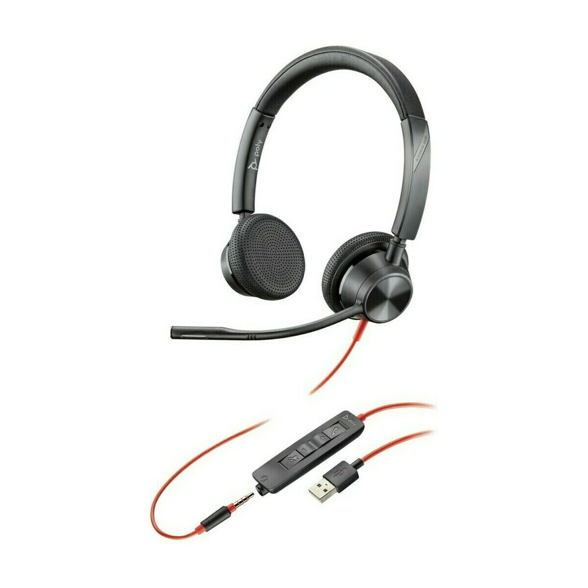Power Poly p5 kit with blackwire 3325 tilbud