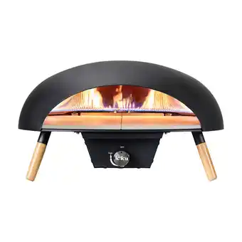 Le feu turtle 2.0 pizzaovn, gasdrevet